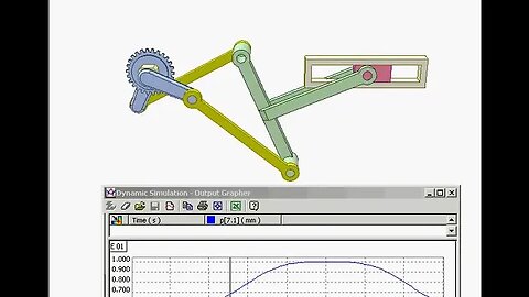 3140 Slider twin crank mechanism having a pause at both ends of stroke