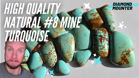 Natural Turquoise from the #8 Mine Review