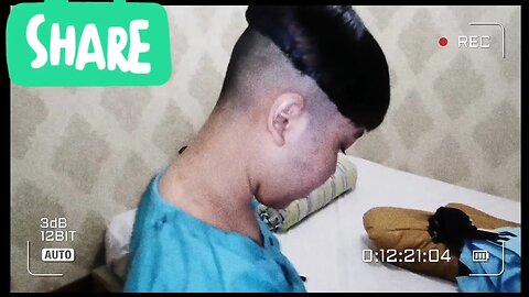 beautiful cute girl short haircut bowl to headshave| potong rambut extreme