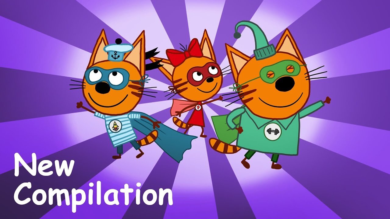 Kid-E-Cats _ New Compilation _ Catroons for Kids 😂🐱😍