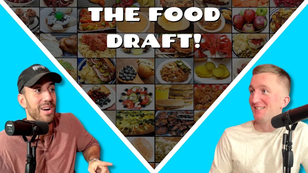 DRAFTING the Best FOODS In the World! 🍕