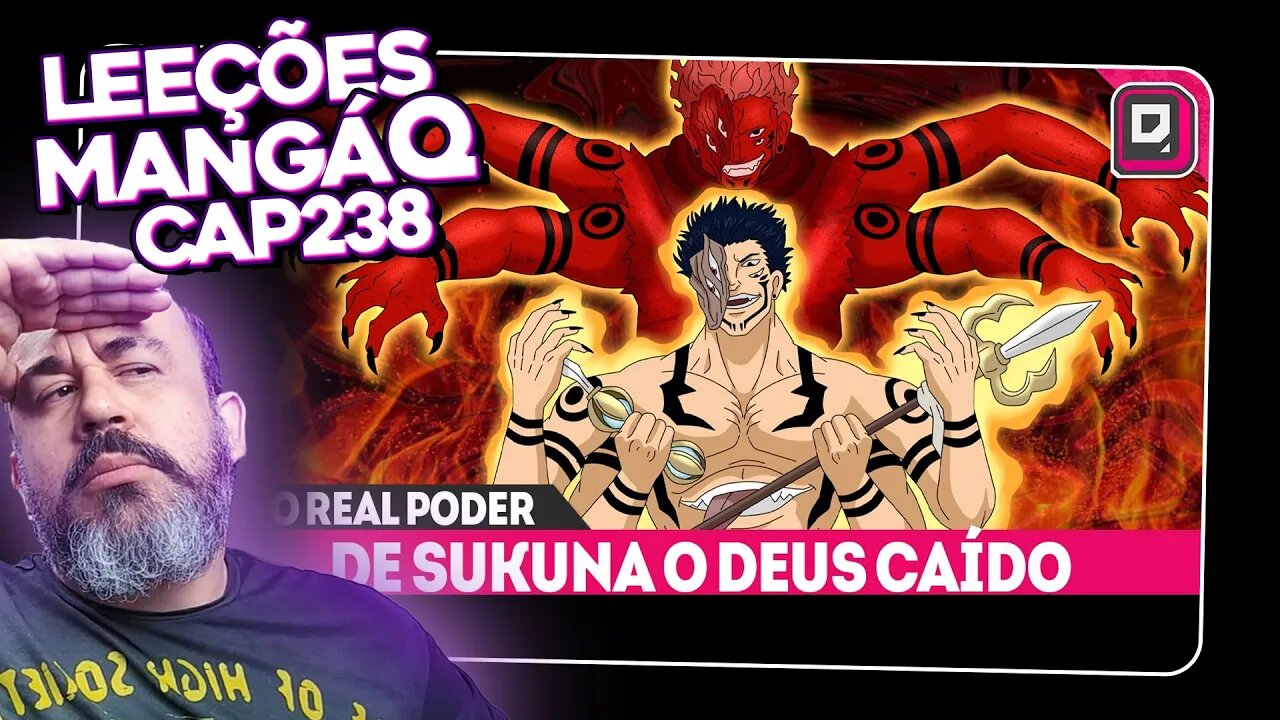 EU "NÃO SABIA" DESSE PODER DO ITADORI | APRENDENDO COM O @CanalMangaQ jujutsu kaisen capitulo 238