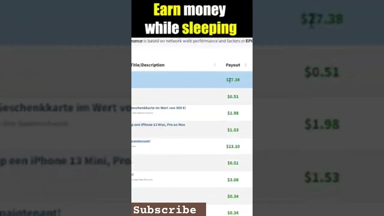 Earn money While Sleeping