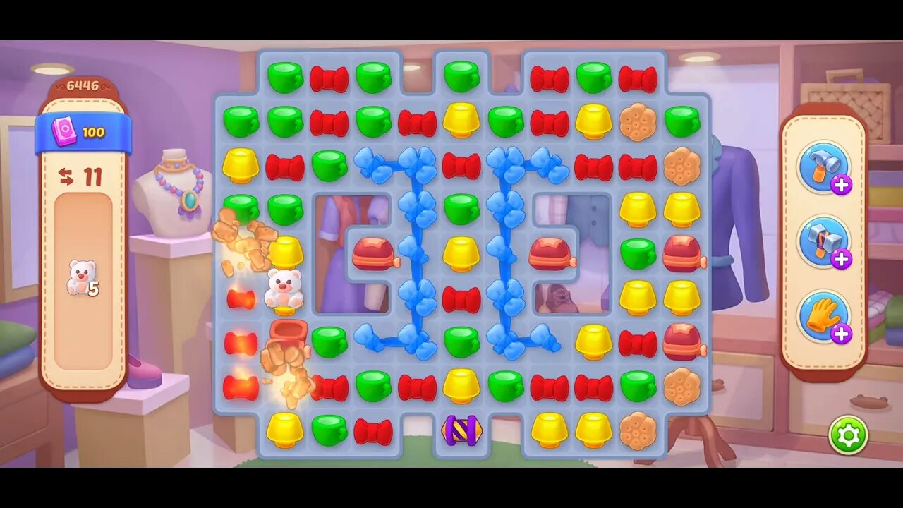 Playrix Homescapes Gameplay Walkthrough Level 6446