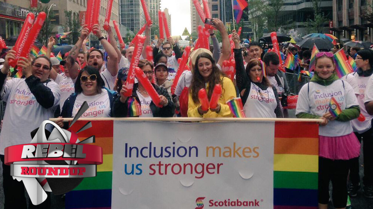 Scotiabank fires customer for questioning Pride-themed app — Rebel News viewers weigh in