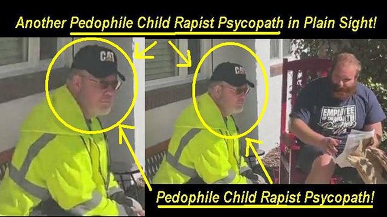 Pedophile Child Rapist Psychopath DOT Worker Gets Rapey and Racey With a 13 Year Old Girl!