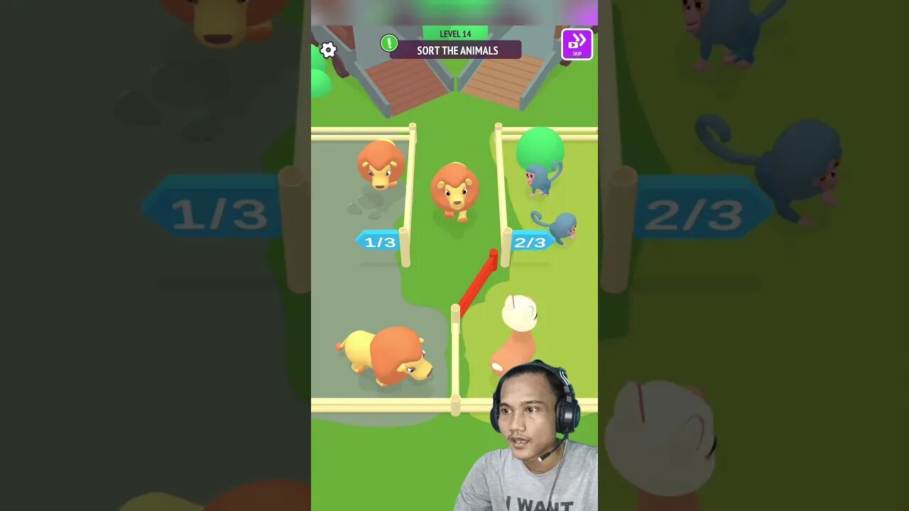 Yok masuk kandang yok | zoo - happy animal level 14 #saidnesia