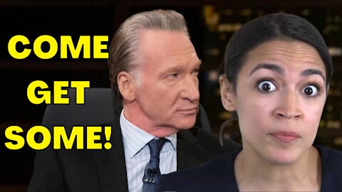 Bill Maher Tells AOC to "OWN" Woke! Challenges Her To Come On His Show!