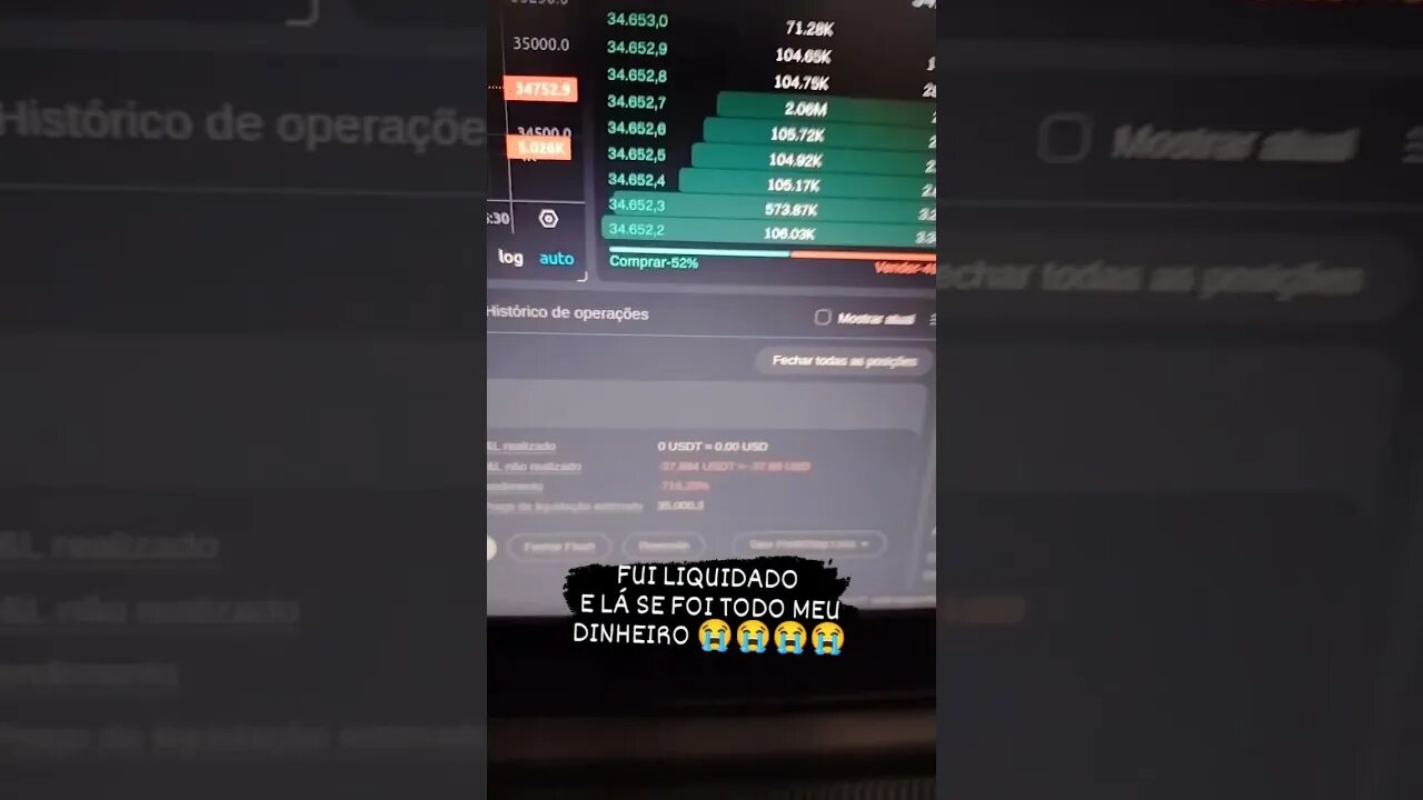 Fui LIQUIDADO, estou falida sem dólar kk :(