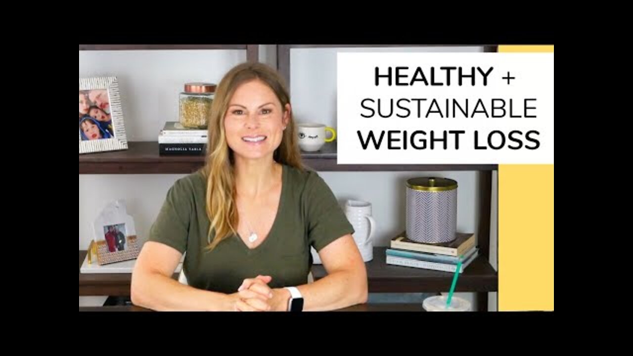 6 NATURAL WEIGHT LOSS TIPS | healthy + sustainable