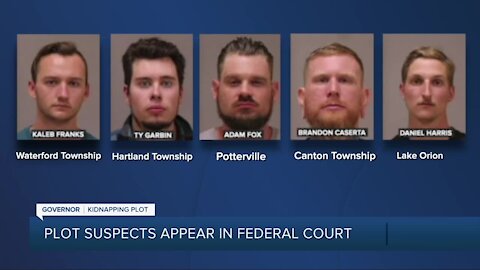 Plot suspects appear in federal court