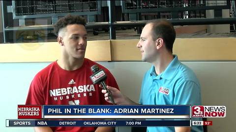 Phil In The Blank: Adrian Martinez