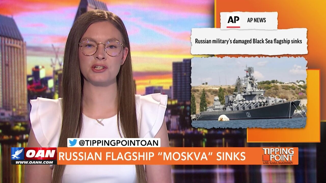 Tipping Point - John Rossomando - Russian Flagship “Moskva” Sinks