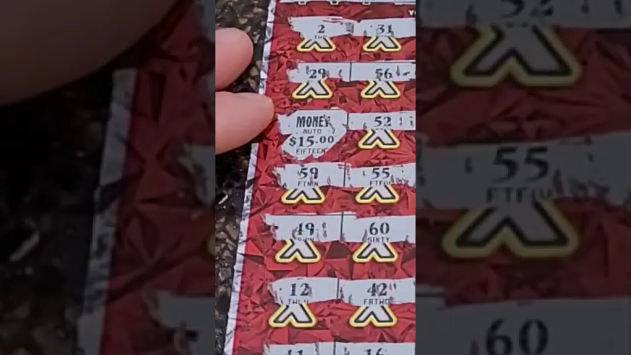 $50 Lottery Ticket Winner! 500 Scratch Off #shorts #lottery
