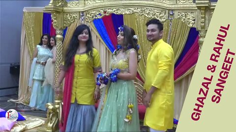 Ghazal & Rahul Sangeet