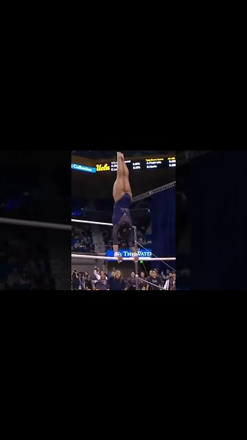 Jordan Chiles Bars Perfect 10 Iowa State at UCLA 3/11/23 #shorts
