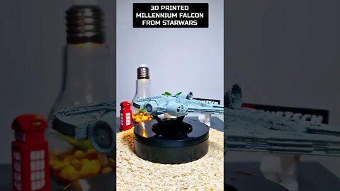 3D Printed Starwars Millennium Falcon #shorts #starwars #millenniumfalcon