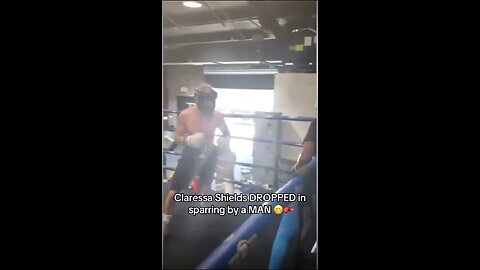 Clarissa shields dropped by man after being cocky 🤯🤯🥊