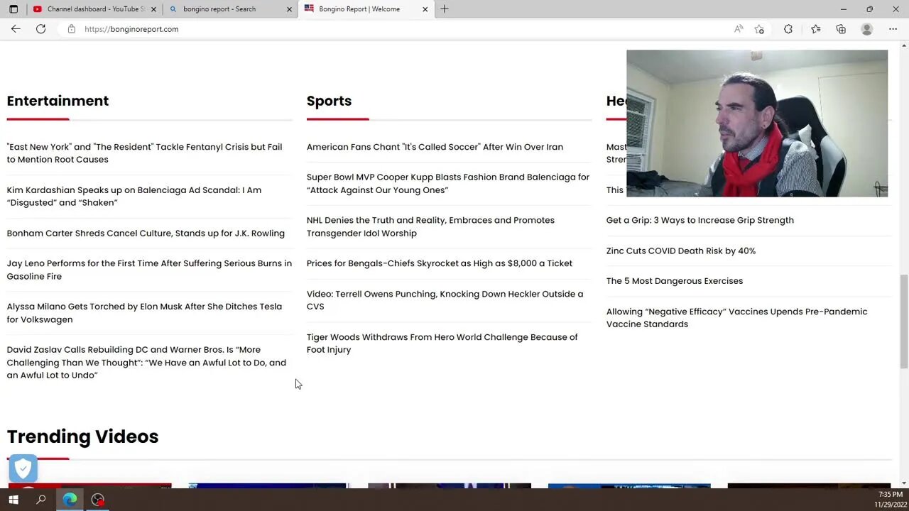 Perusing Bongino Headlines