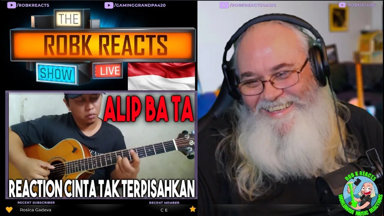 Alip Ba Ta Reaction Cinta Tak Terpisahkan - Fingerstyle Cover - First Time Hearing - Requested