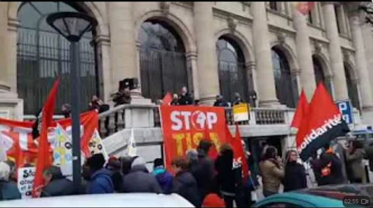 Manifestation STOP TISA - Genève, 4 décembre 2016 - Discours d'intro