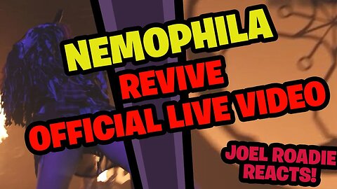 NEMOPHILA / REVIVE [Official Live Video] - Roadie Reacts