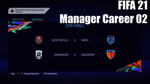 FIFA 21 | Manager Career 02