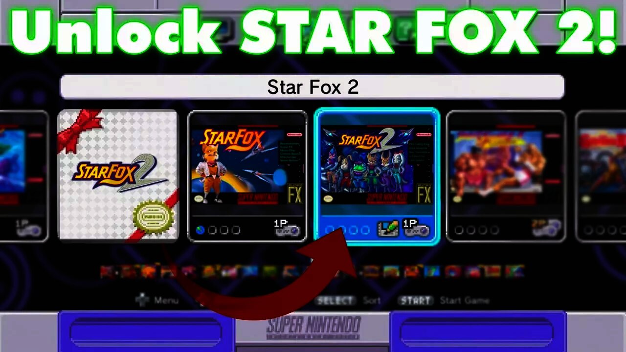 How To Unlock STAR FOX 2 | Super NES Classic Edition