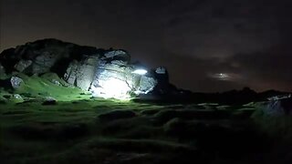 Spending time at Sheep's Tor Dartmoor vlog. nightlapse 25th May 2023