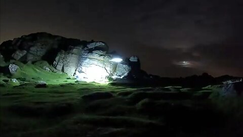 Spending time at Sheep's Tor Dartmoor vlog. nightlapse 25th May 2023