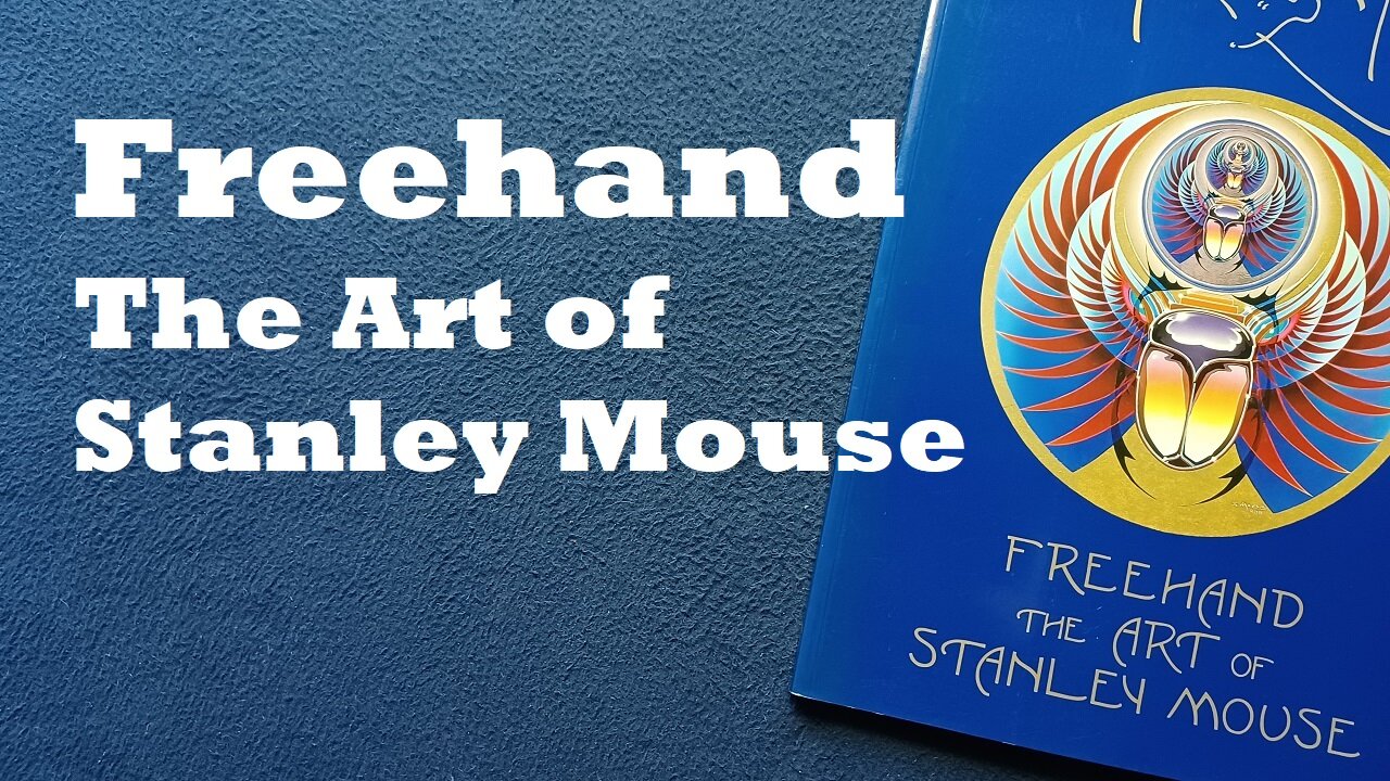 Freehand, The Art of Stanley Mouse, 1993, SLG Books (Snow Lion Graphics). BOOK COVER REVIEW