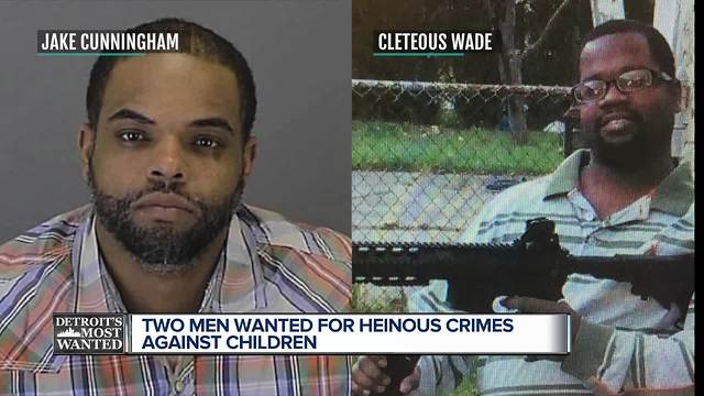 Detroit's Most Wanted: Two men wanted for heinous crimes against children