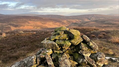 Henshaw Hill, Sergeant Law, Bawdy Knowes, Middlemuir, Lothian Rigg, The Pike, White Craig