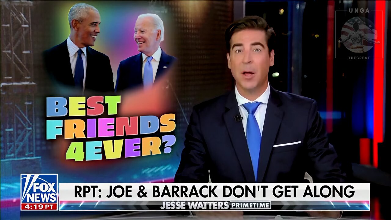 Watters: Obama and Biden's Friendship Is as Fake as Don Lemon and Chris Cuomo's Hand-Offs