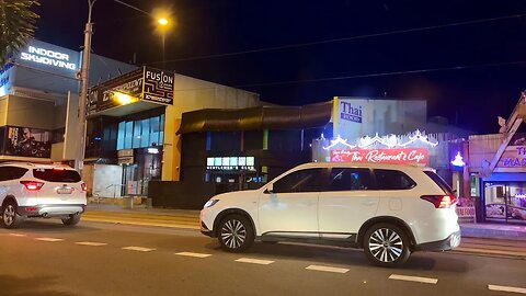 East Coast Night Drive on the Gold Coast || QLD