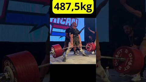 O Deadlift Sumô mais pesado de todos os tempos #Shorts