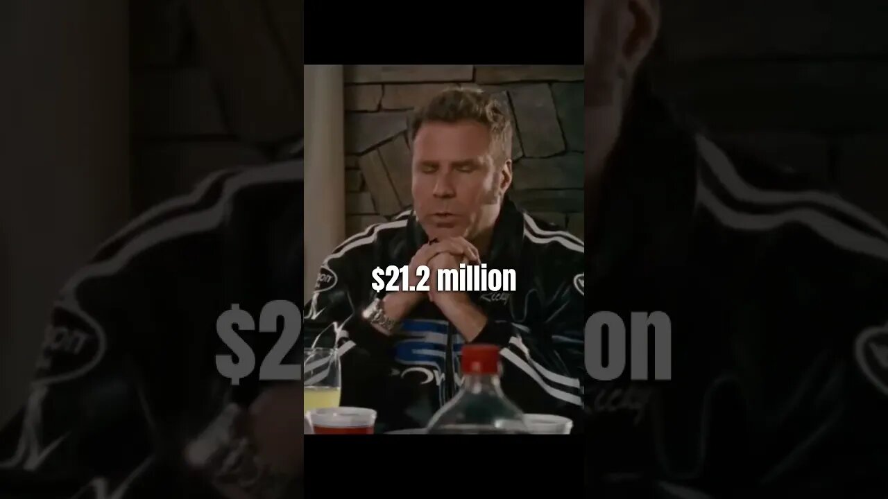 🤣 21.2 Million Dollars Will Ferrell John C. Reilly - Talladega Nights