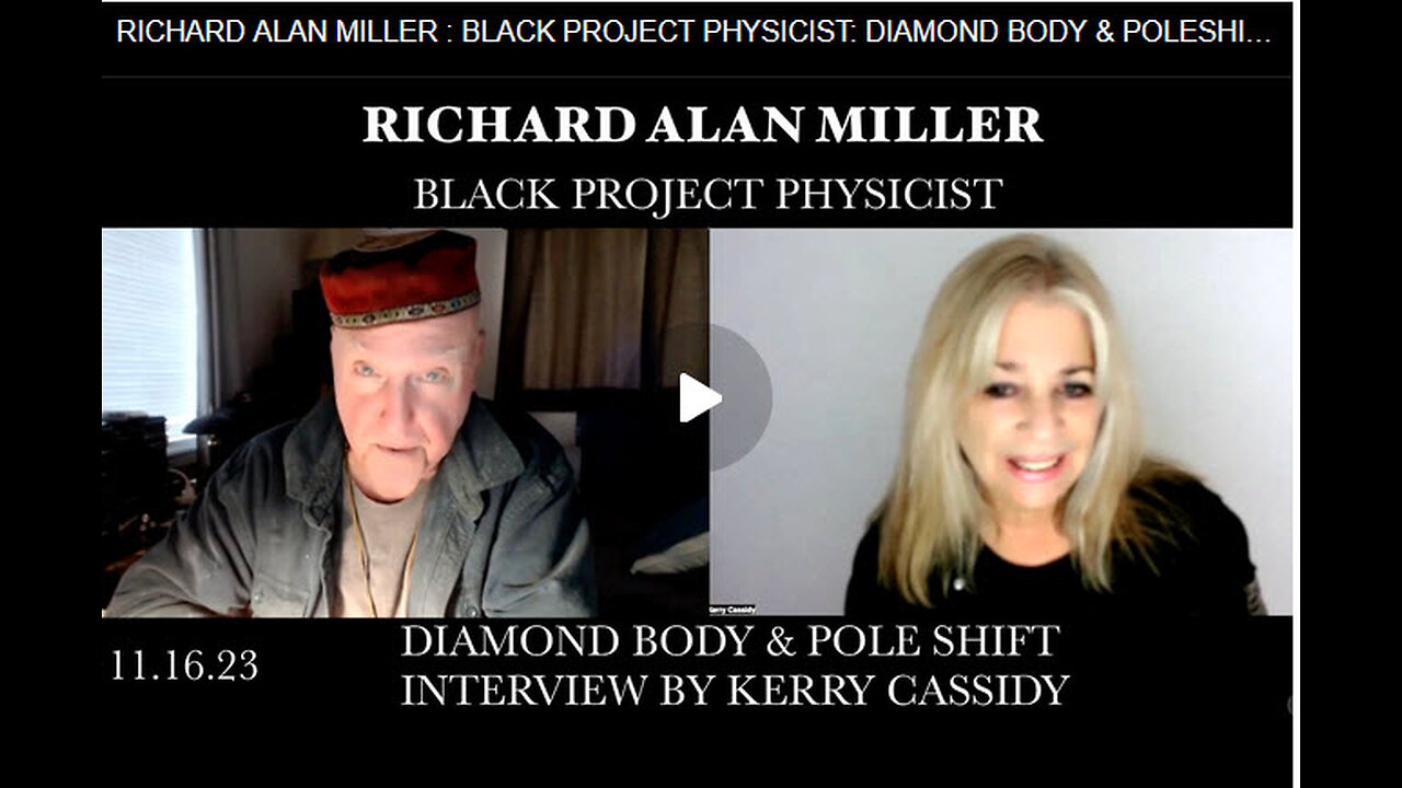 Kerry Cassidy & Richard Alan Miller: Time Traveling - Pole Shift -