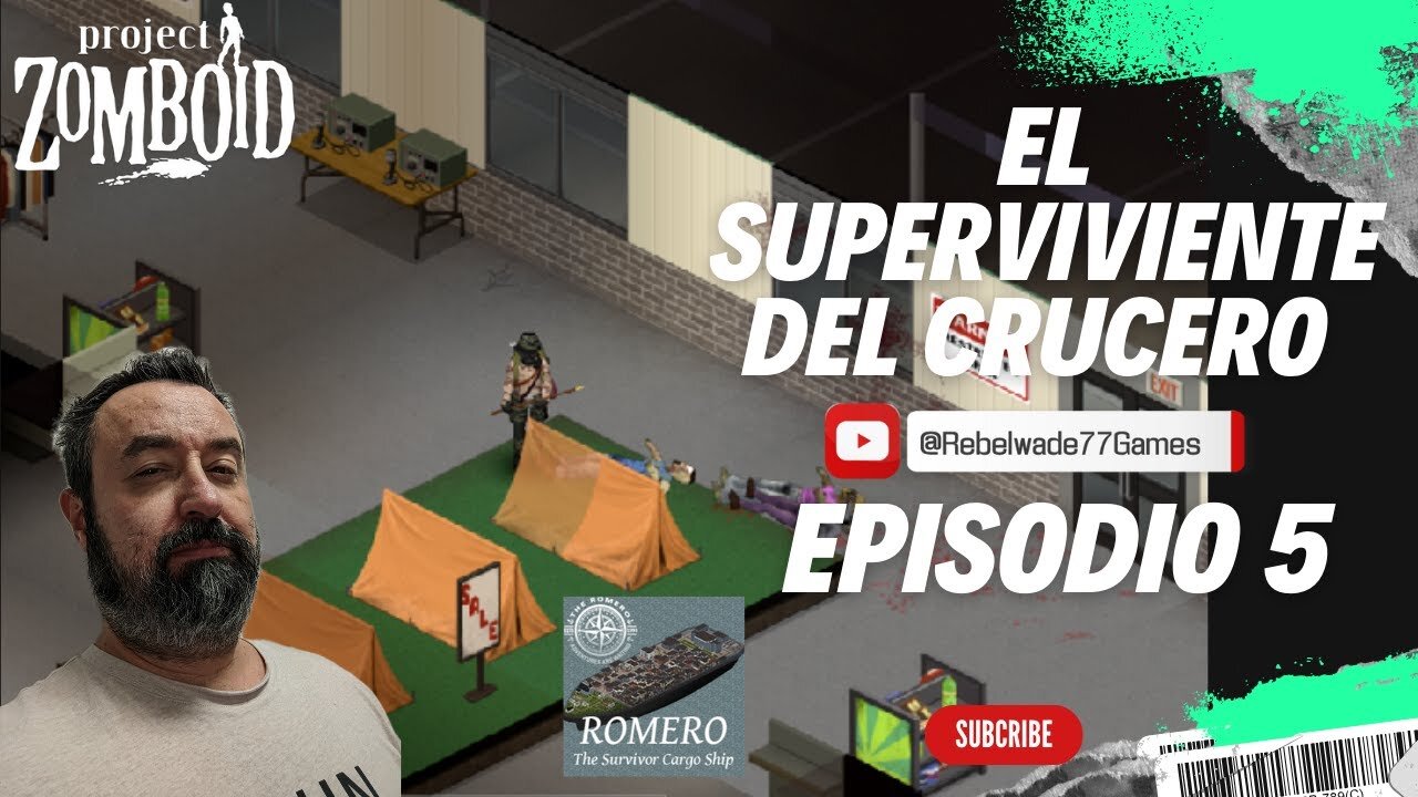 🧟♂️ El superviviente del crucero - Episodio 5 - Project Zomboid - ¡El escape del barco! 🚢⚔️