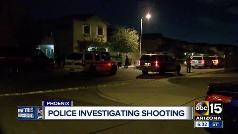 Shooting investigation underway in south Phoenix