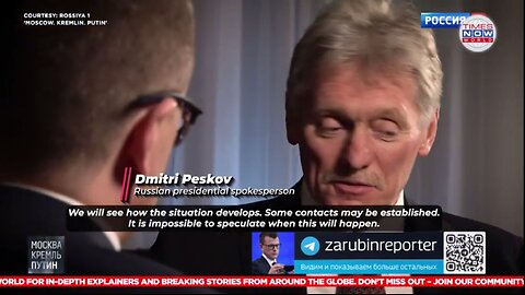 Putin’s Spokesperson Reveals How Obama/US/NATO tried to Corner Russia in Trump's first term.