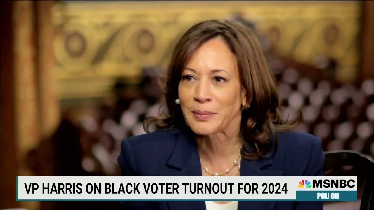 Kamala Harris Delivers A Word Salad To Al Sharpton When Asked If She's Concerned About Black Turnout