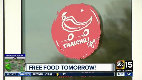 Get FREE food from Thai Chili To Go