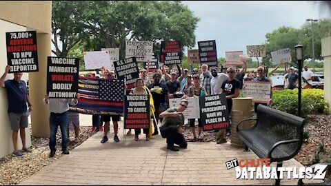 Orange County Fire Fighters Association Rally to Not Be Mandated