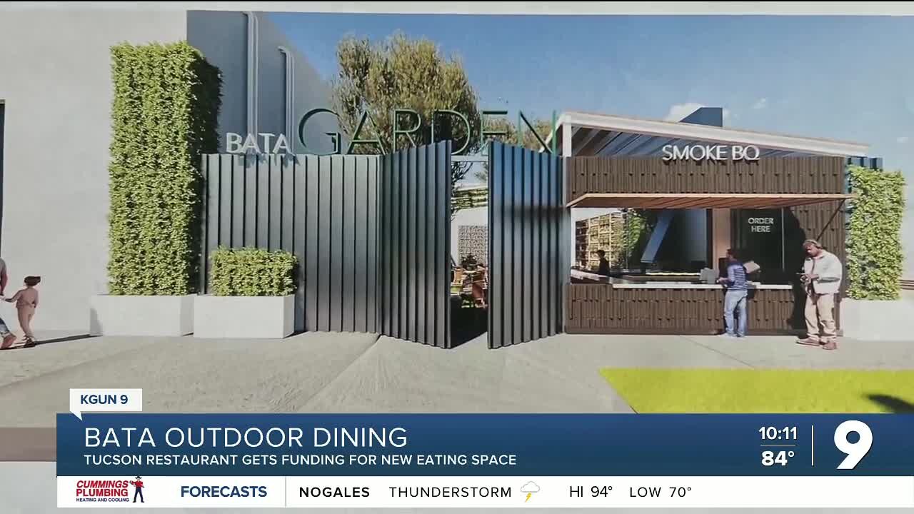 BATA restaurant getting new outdoor dining space