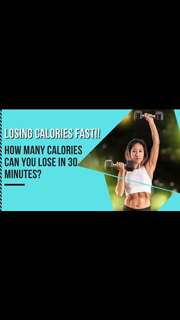 Losing calories fast!! 🔥 How many calories can you lose in 30 minutes?