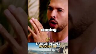 Andrew Tate on People WAKING UP! 😱 #shorts #andrewtate #tatespeech