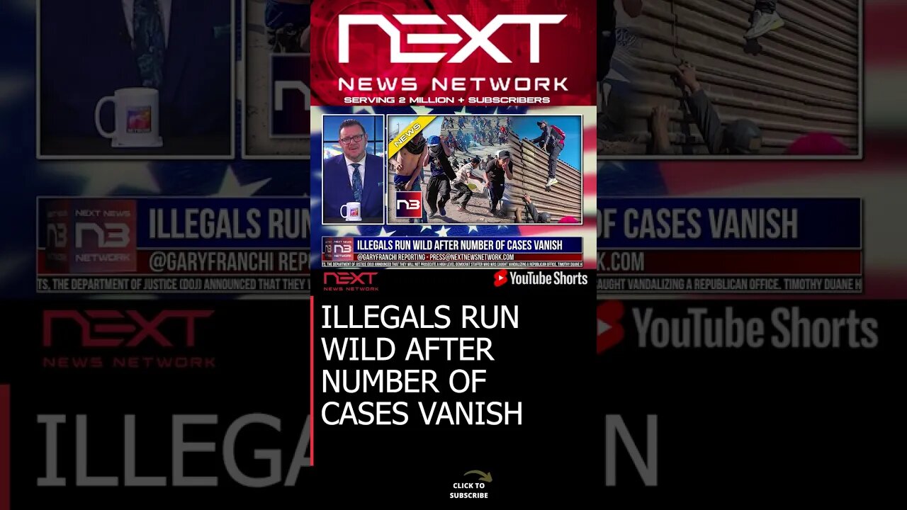 ILLEGALS RUN WILD AFTER NUMBER OF CASES VANISH #shorts