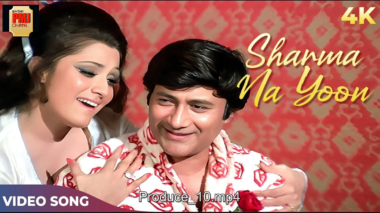 Sharma Na Yoon Ghabra Na Yoon 4K | Asha Bhosle | Dev Anand, Bindu | Joshila 1973 Songs
