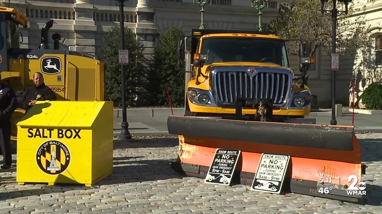 Baltimore prepares for winter